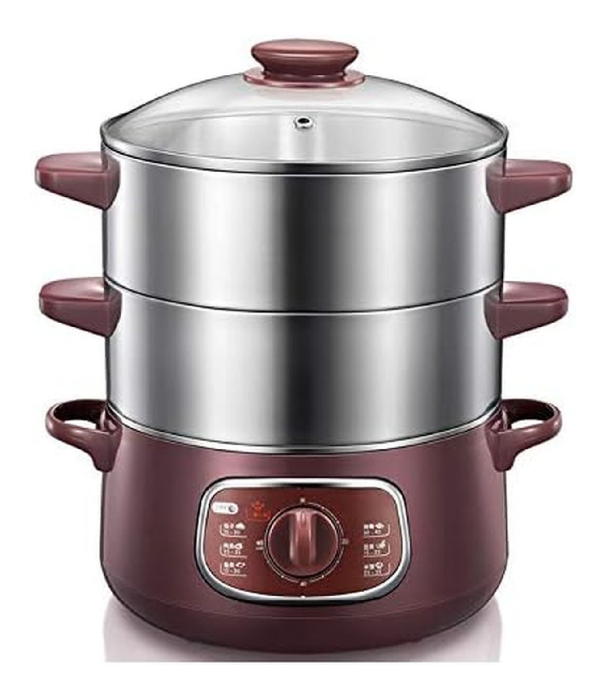Vaporiera elettrica per Alimenti Acciaio funzionamento automatico oro