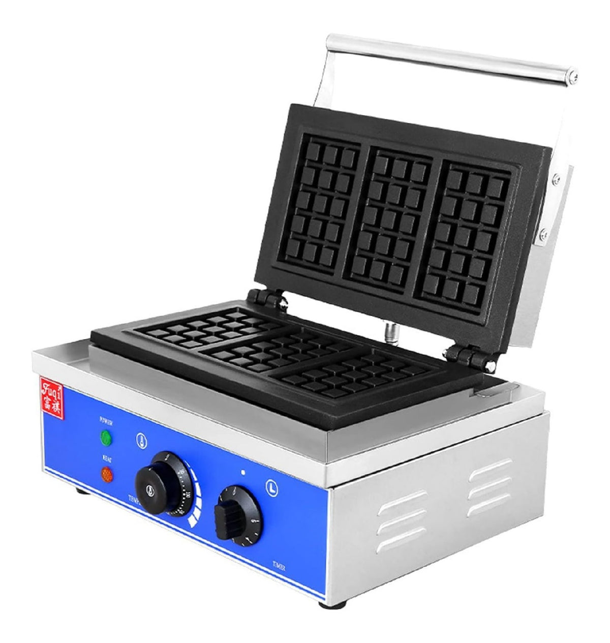 Elettrodomestico compatto Piastra elettrica antiaderente waffle professionale