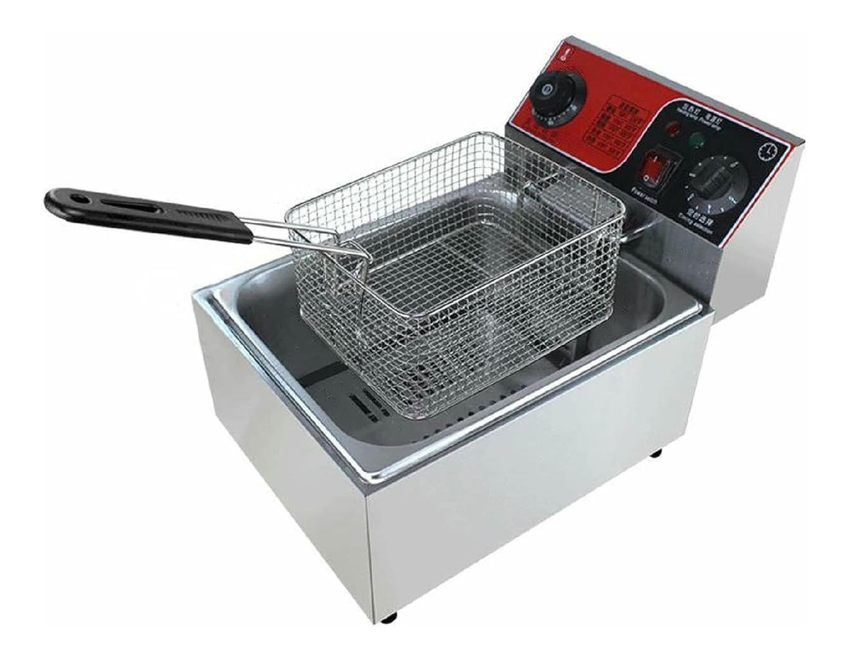 Friggitrice da cucina Electric, Friggitrice Elettrica Commerciale Cestino