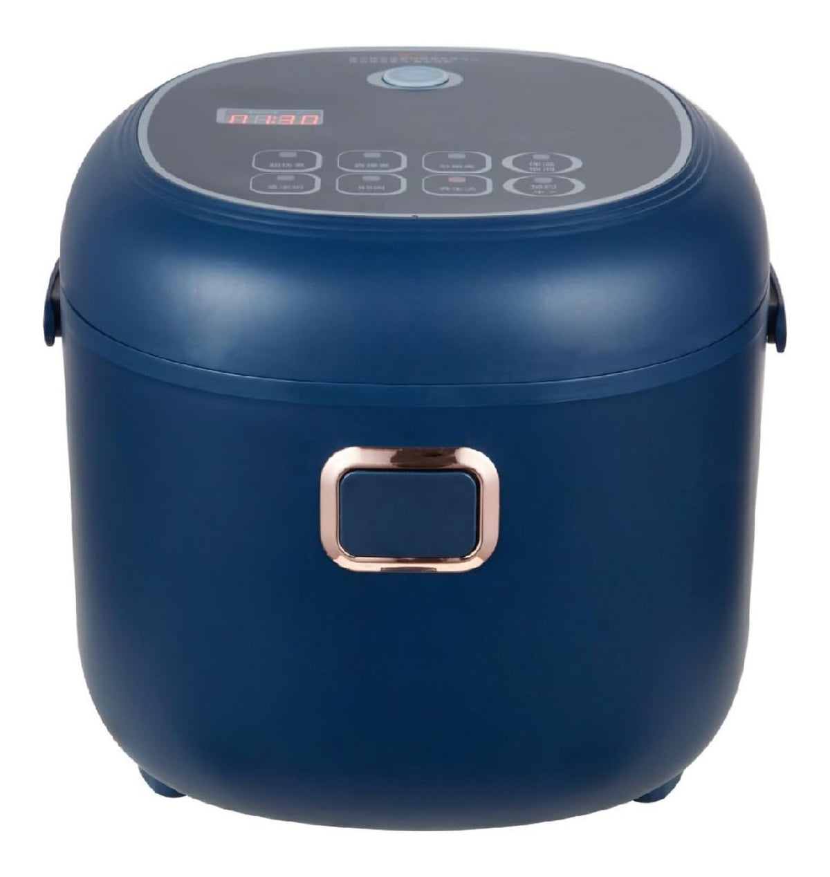 Cuociriso con timer portatile blu