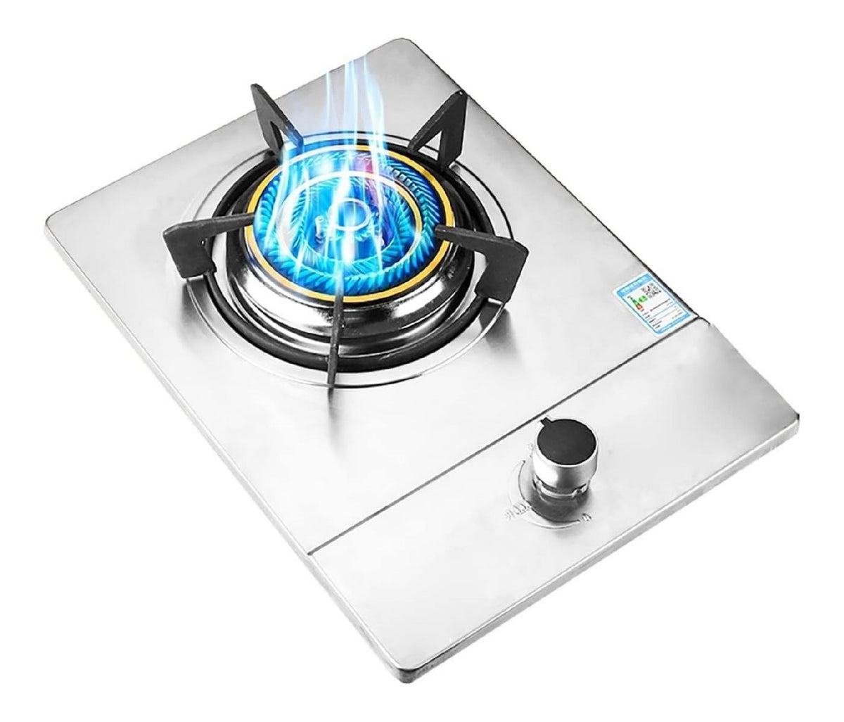 Fornello gas campeggio Premium Piano funzionamento automatico oro