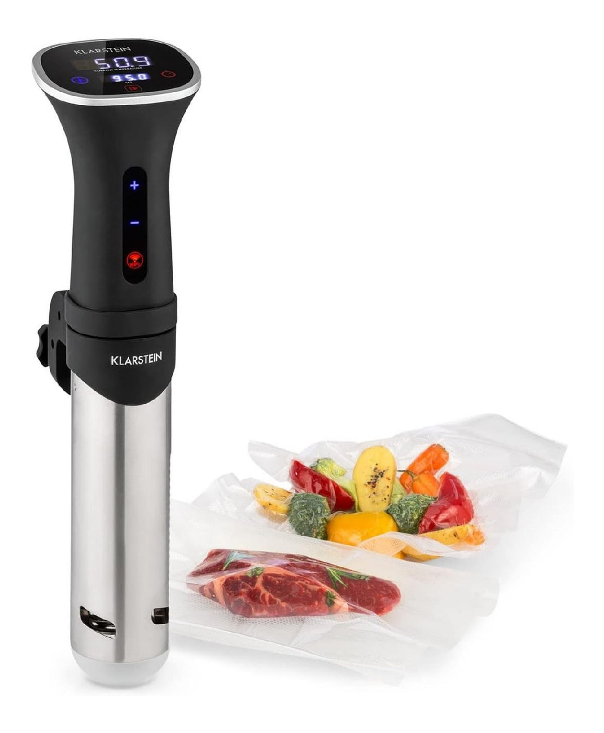 Klarstein Circolatore per sous vide, con comandi touch con timer rame