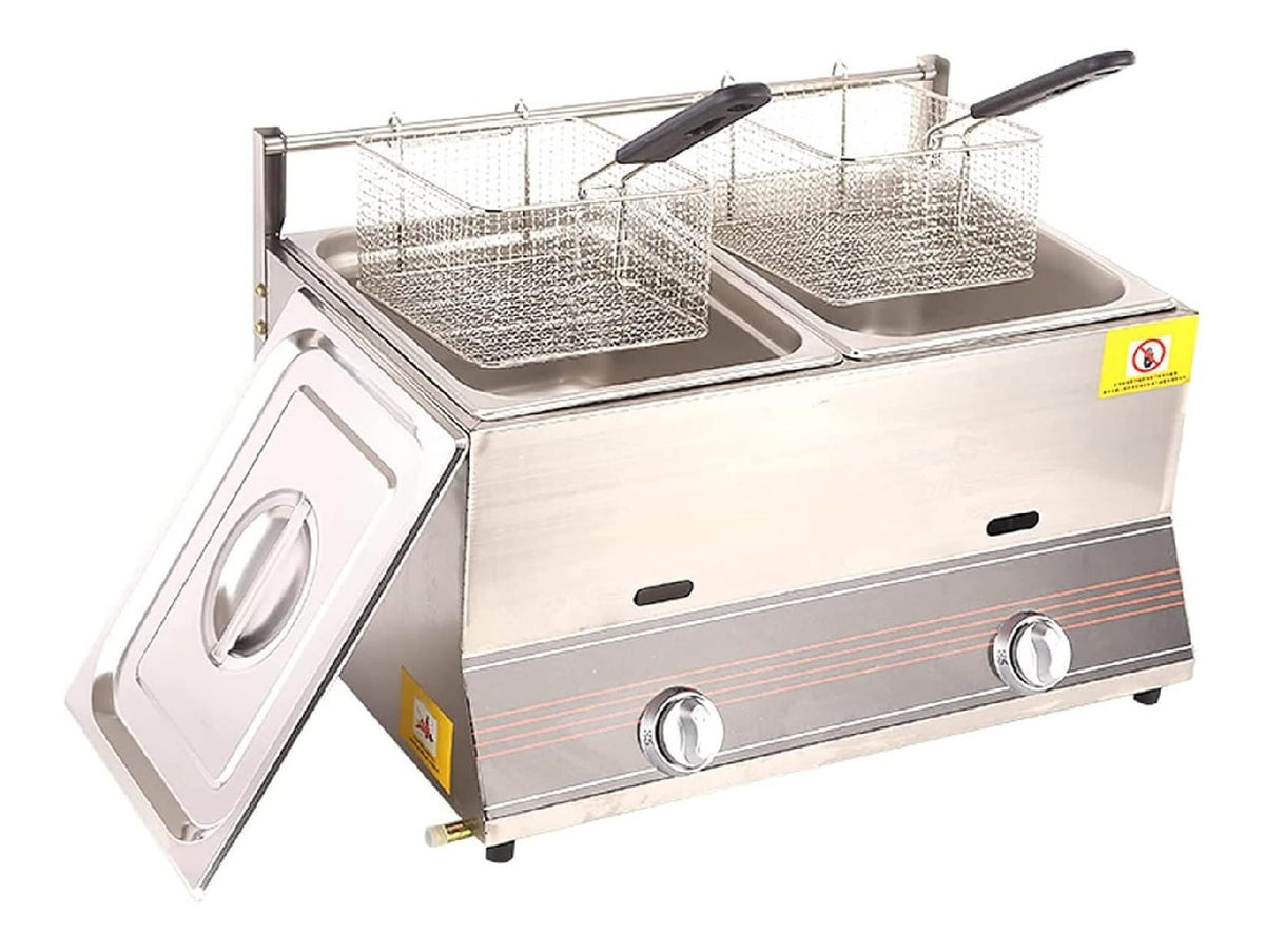 Friggitrice da cucina Friggitrice professionale, friggitrice gas/GPL banco
