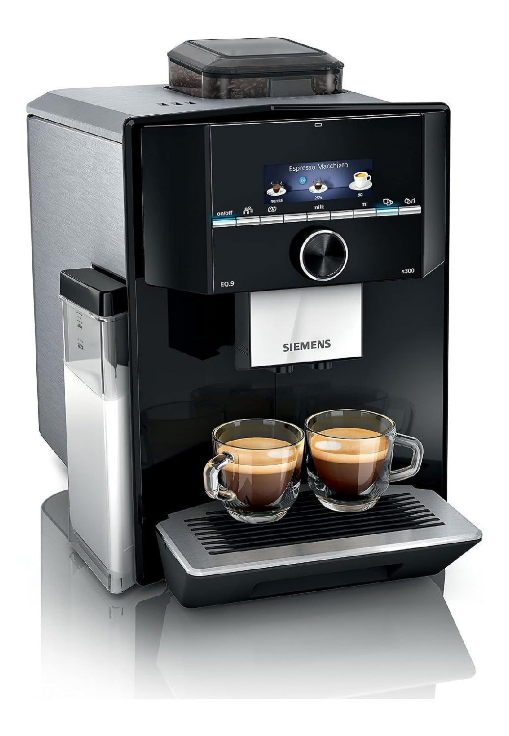 Crusher automatico Exprero Exprero EQ9 funzionamento automatico funzione vapore nero
