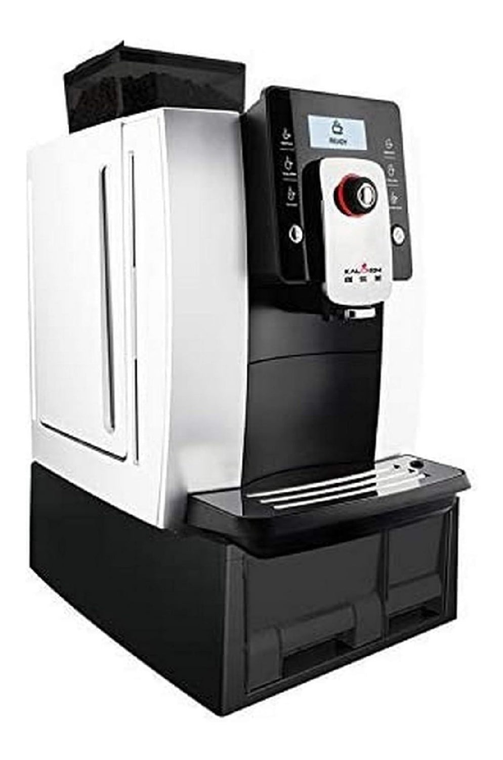 Macchina espresso con comandi touch funzionamento automatico rosso comandi touch rivestimento antiaderente