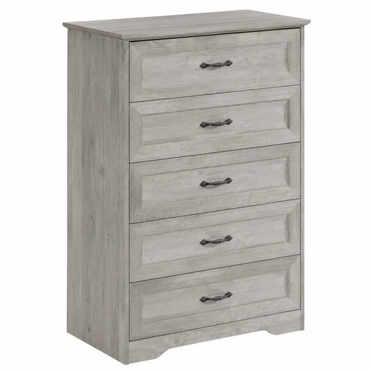 Cassettiera in MDF Grigio 5