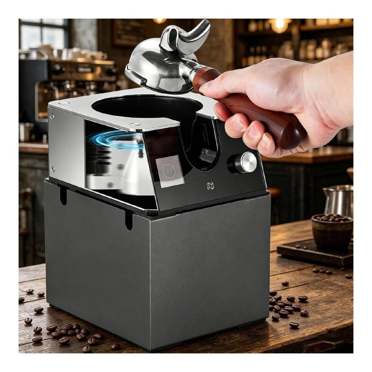 Pulitore automatico per portafiltri mm, funzionamento automatico oro
