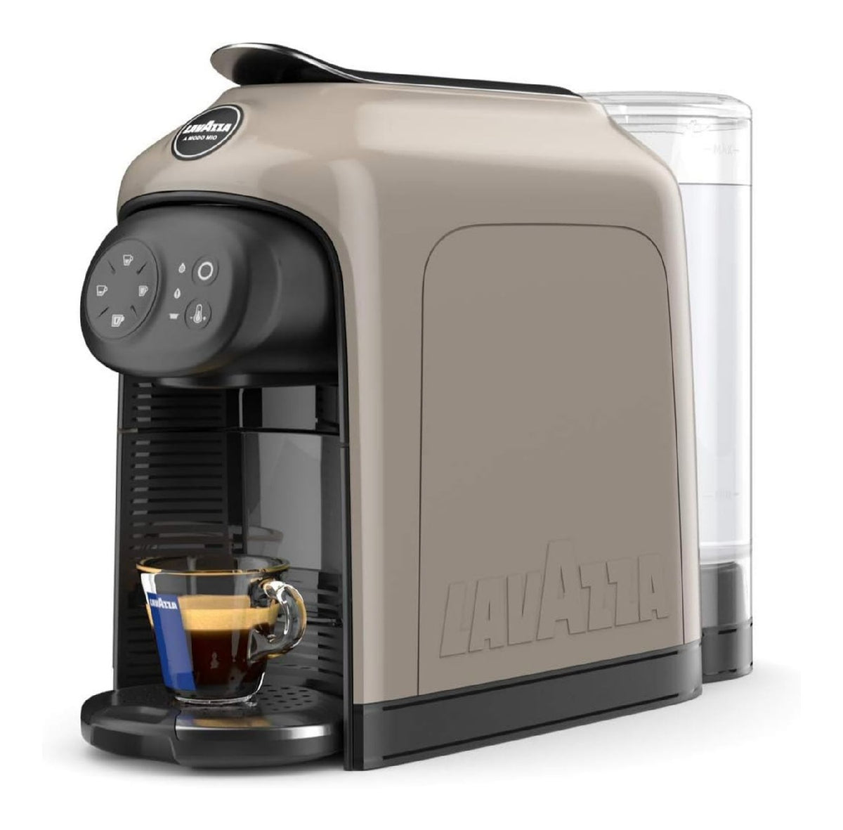 Lavazza Modo Mio Idola Macchina con comandi touch funzionamento automatico oro
