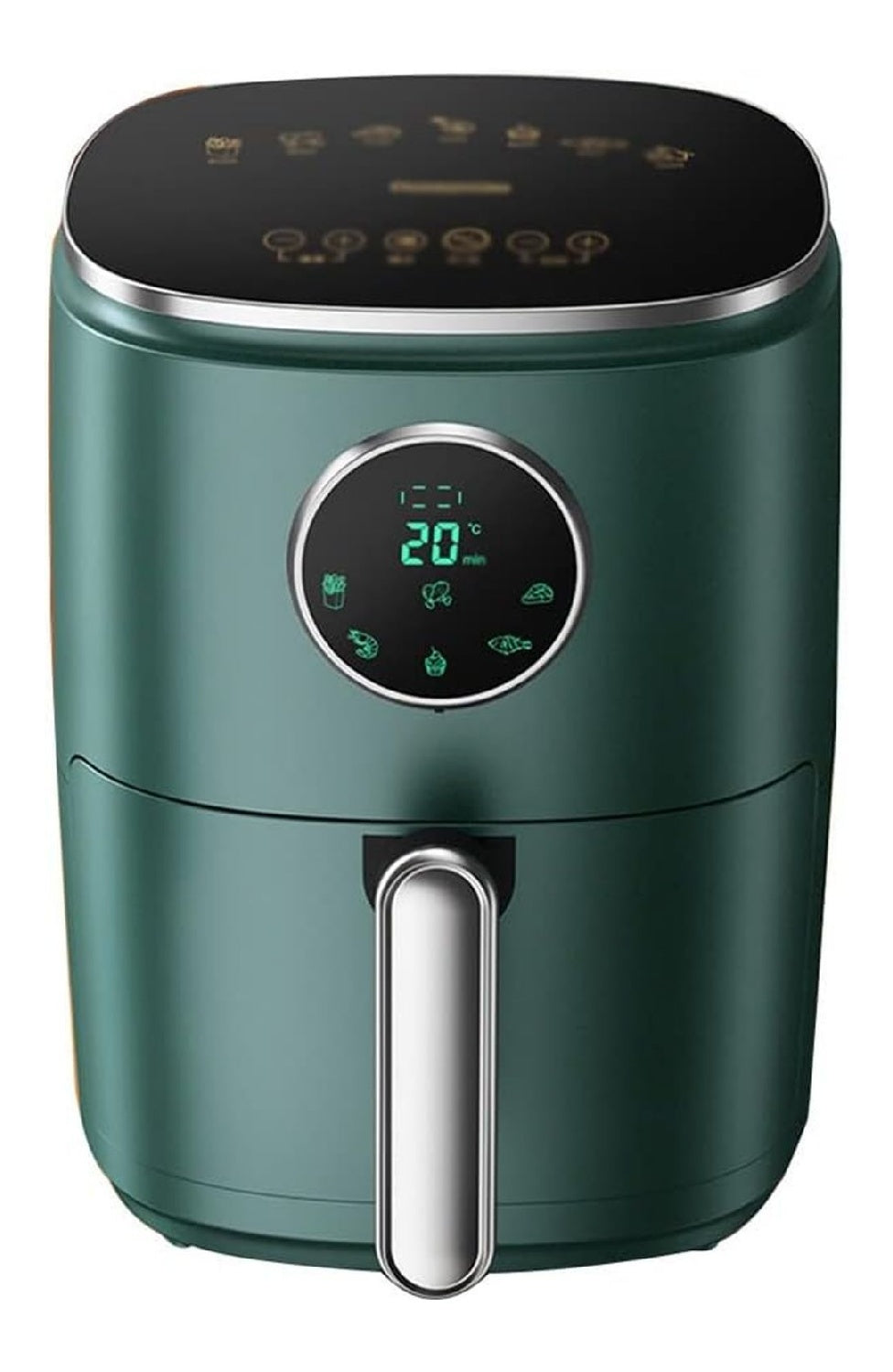 Apparecchio per uso domestico con comandi touch portatile verde