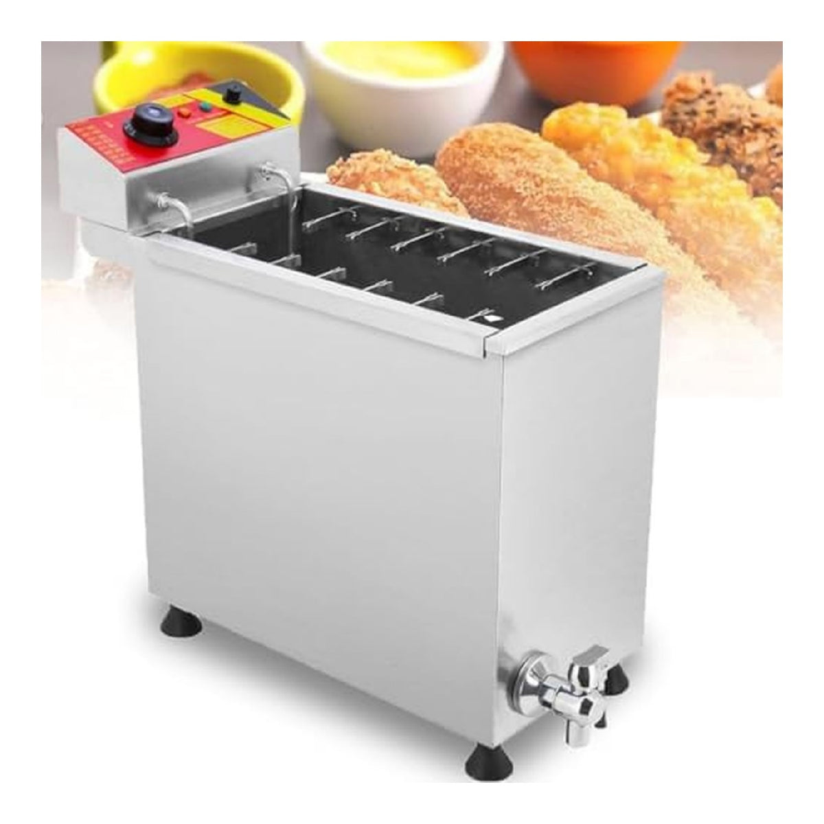 Sistema per frittura Friggitrice elettrica Professionale, Ganci, Grande