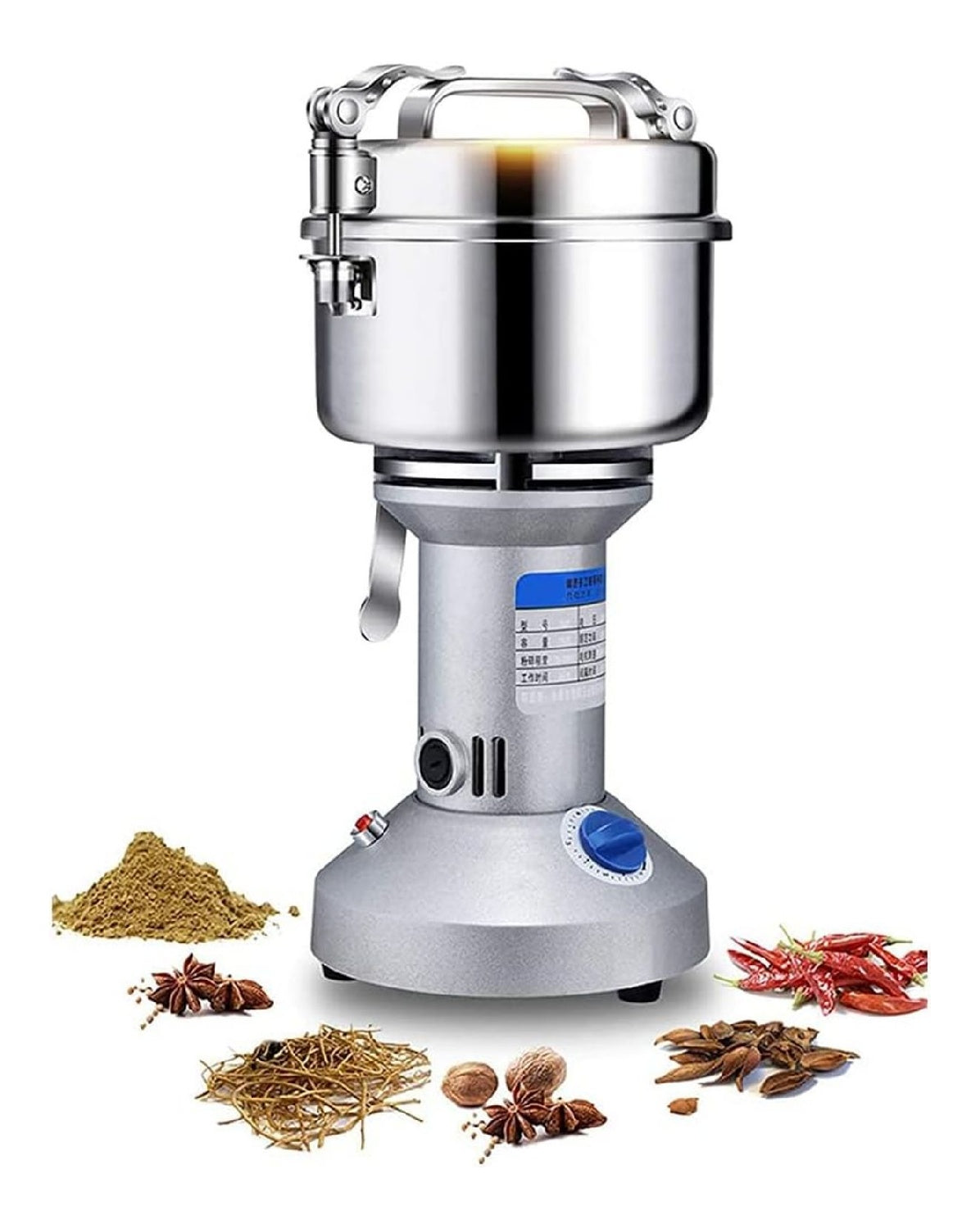 Macinacaffe elettrico con timer con macinacaffe oro