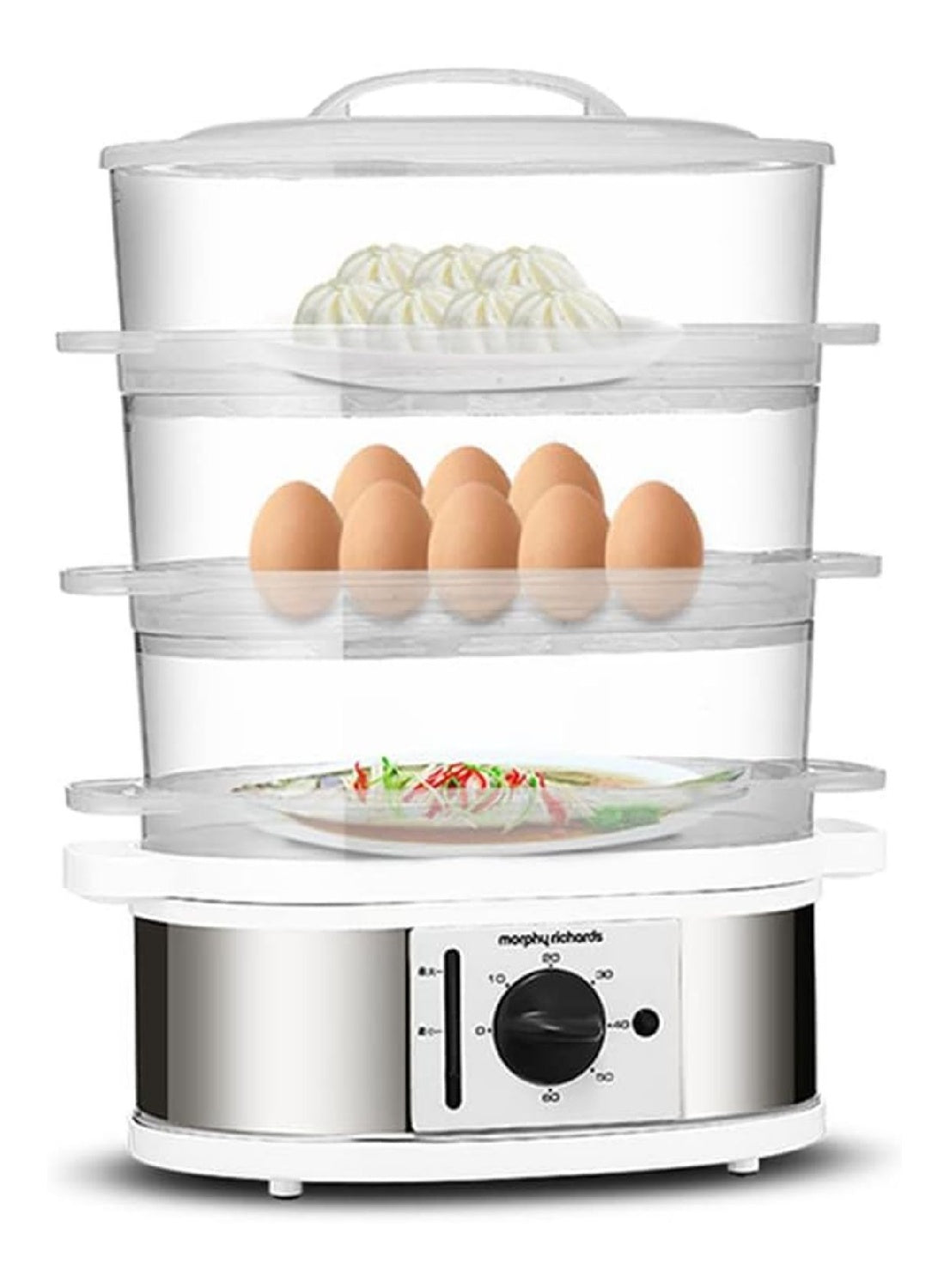 Apparecchio per uso domestico Steamer Elettrico Multifunzione, Strati Strati