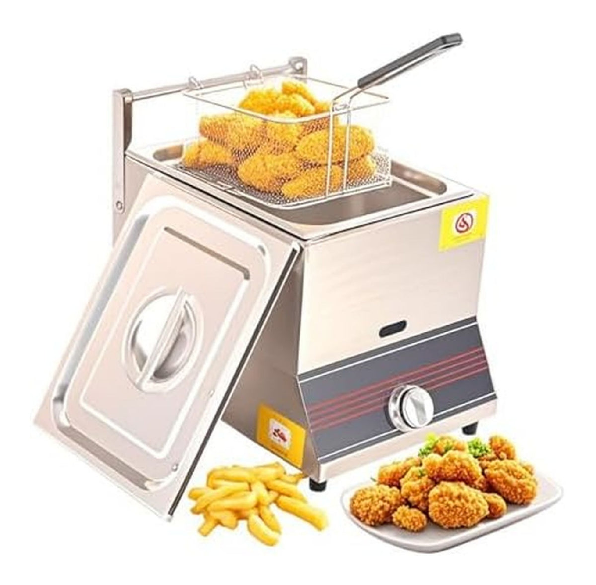 Sistema per frittura Friggitrice banco Commerciale, Vasca Singola