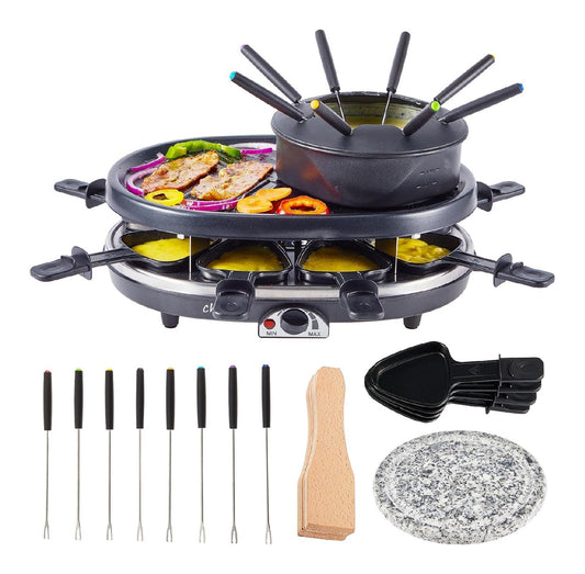 Set per Bourguignonne portatile componenti lavabili rame
