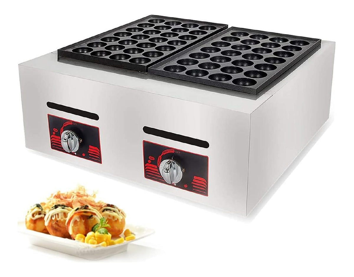Elettrodomestico compatto Macchina Takoyaki Non-Stick, Commerciale Giapponese