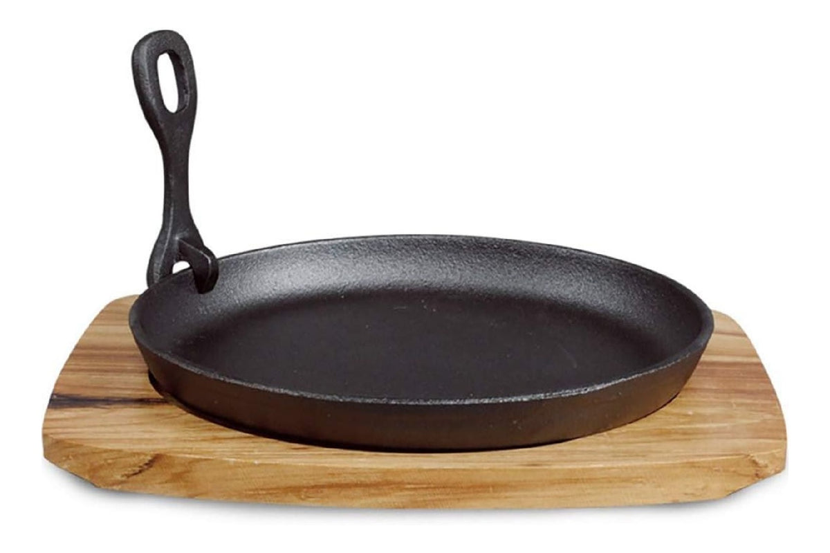 Elettrodomestico compatto piatto pizza nero teppanyaki vassoio